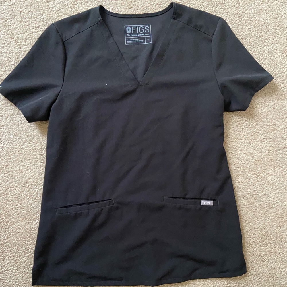 Figs Casma three pocket scrub top